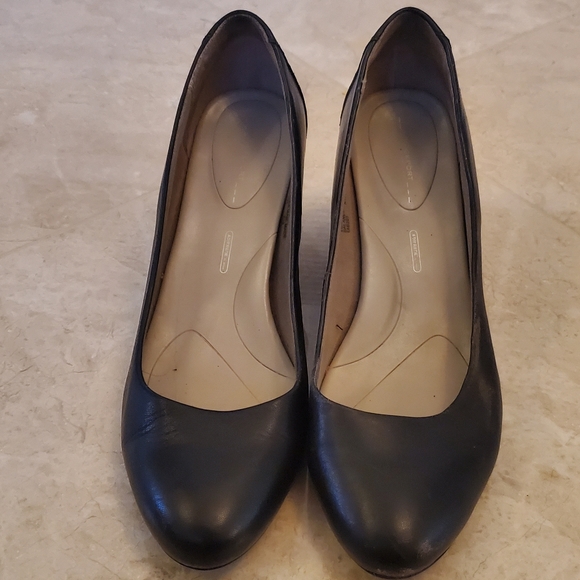 ROCKPORT LEATHER WEDGES 9.5 - Picture 2 of 11